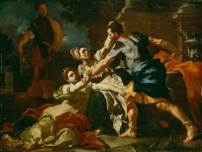 Mort de Messaline, vers 1704-12 - Francesco Solimena