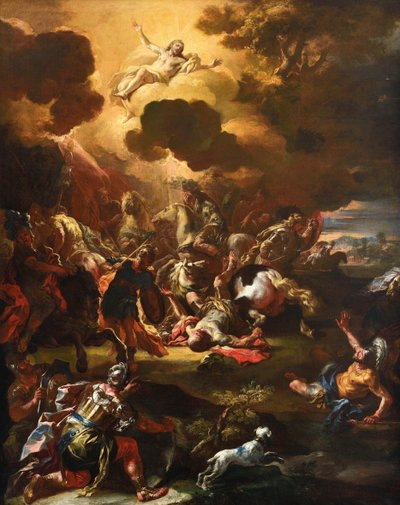 La conversion de Saint Paul - Francesco Solimena