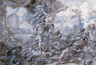 Persée tenant la tête de Méduse - Francesco Solimena