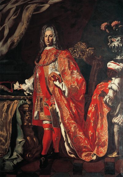 Portrait de Marzio Carafa, duc de Maddaloni, par Francesco Solimena (1647-1747) - Francesco Solimena