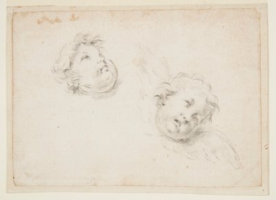 Étude pour deux chérubins - Francesco Solimena