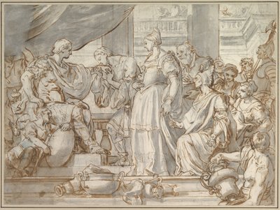 La continence de Scipion - Francesco Solimena