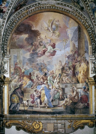 La chute de Simon le Magicien - Francesco Solimena
