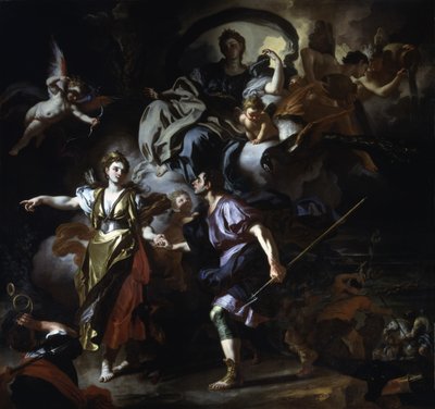 La chasse royale de Didon et Énée - Francesco Solimena