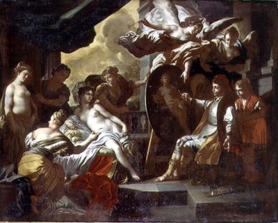 Zeuxis et les jeunes filles de Crotone - Francesco Solimena