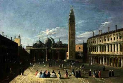 Vue de la Piazza San Marco, Venise - Francesco Tironi