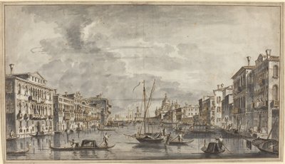 Le Grand Canal vers la Salute et la Dogana - Francesco Tironi