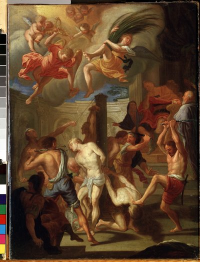 Quatre saints martyrs - Francesco Trevisani