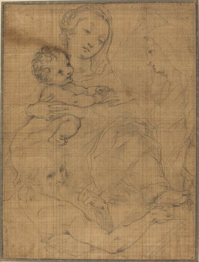 Mariage mystique de Sainte Catherine avec Saint Jérôme - Francesco Vanni