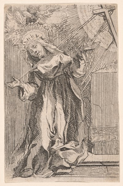Sainte Catherine de Sienne recevant les stigmates - Francesco Vanni