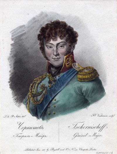 Portrait du comte Alexandre Ivanovitch Tchernychev - Francesco Vendramini