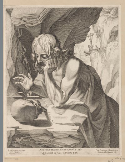Saint Hilarion - Francesco Villamena