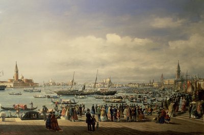Napoléon III Arrivant à Venise - Francesco Zanin