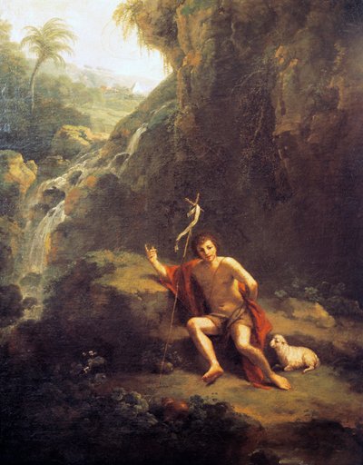 Paysage avec Saint Jean-Baptiste - Francesco Zuccarelli