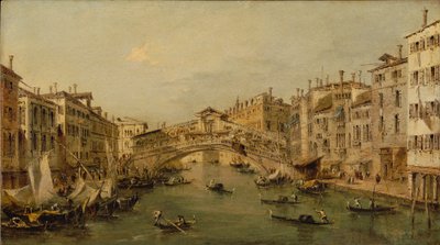 Venise : Le Rialto - Francesco circle of Guardi