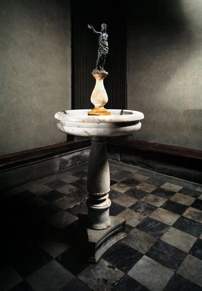 Bénitier avec statue de Saint Jean-Baptiste - Francesco da Sangallo