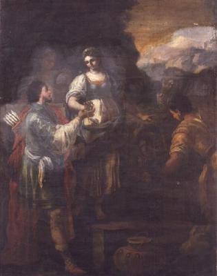 Rebecca et Éliézer au puits - Francesco de (attr. to) Mura