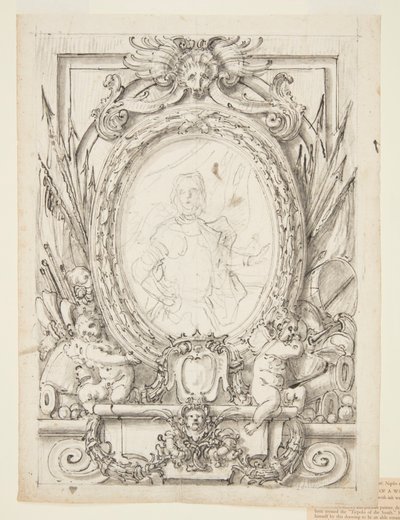 Conception pour un Panneau avec Portrait d