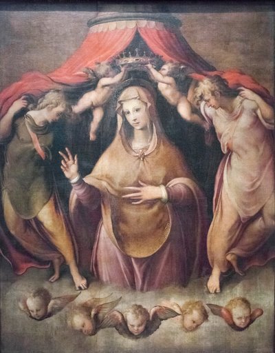 Le Couronnement de la Vierge - Francesco de Rossi Salviati Cecchino