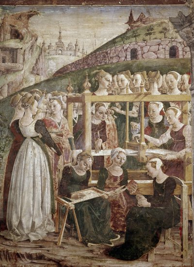 Allégorie de mars (détail) - Francesco del Cossa