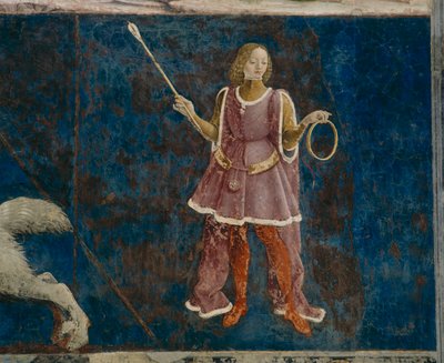Un des trois décans qui surveillent le mois de mars, Il Salone dei Mesi, 1470-99 - Francesco del Cossa
