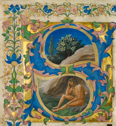 Initial S : Emploi - Francesco di Antonio del Chierico