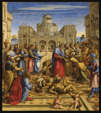 Jean le Miséricordieux à Alexandrie - Francesco di Bernardo de Vecchi Santacroce