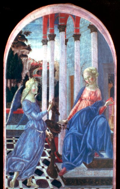 Annonciation, vers 1470-1472 - Francesco di Giorgio Martini