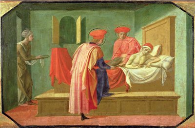 Saints Côme et Damien guérissant les malades - Francesco di Stefano Pesellino