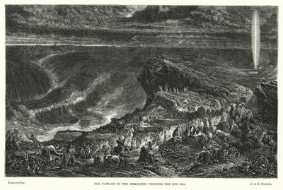 Le passage des Israélites à travers la mer Rouge - Francis (after) Danby