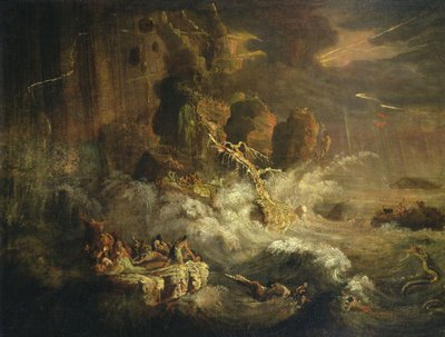 Le déluge - Francis (attr.to) Danby