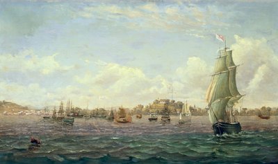 Vue de Singapour - Francis A. Moreland