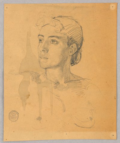 Buste de nu féminin - Francis Augustus Lathrop