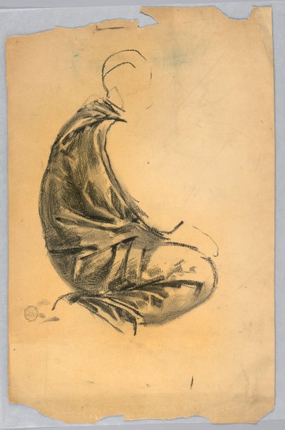 Étude de draperie - Francis Augustus Lathrop