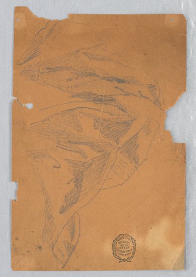 Étude de draperie - Francis Augustus Lathrop