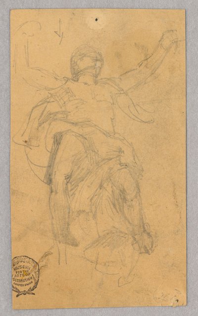 Étude de figure pour une fresque - Francis Augustus Lathrop