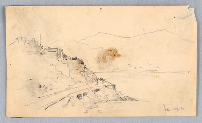 Ville côtière italienne - Francis Augustus Lathrop