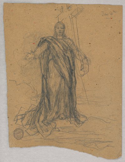 Croquis pour la figure centrale de l