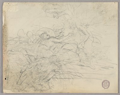 Croquis de groupe figuratif pour l