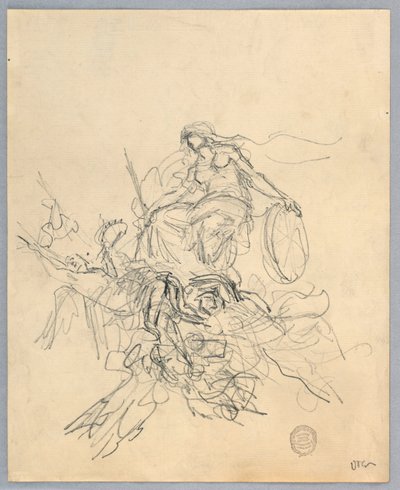 Esquisse de Fortuna - Francis Augustus Lathrop