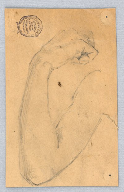 Esquisse du bras droit - Francis Augustus Lathrop