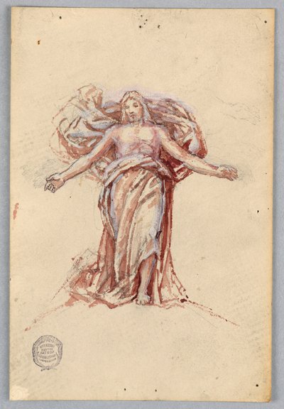Étude pour le Christ, Chœur de St. Bartholomew, New York - Francis Augustus Lathrop