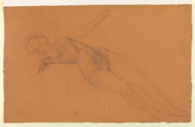 Étude pour "Diane et ses suivantes parmi les constellations" - Francis Augustus Lathrop