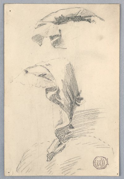 Étude de draperie - Francis Augustus Lathrop