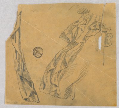 Étude de draperie - Francis Augustus Lathrop