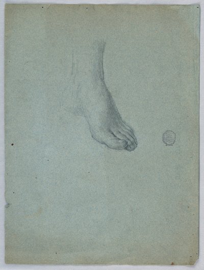 Étude du pied gauche - Francis Augustus Lathrop