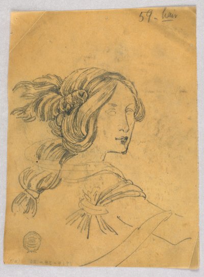 Étude de la tête et des épaules d