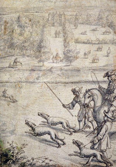 Chasse au lièvre, illustration du 