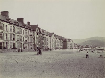 Barmouth. Marine Terrace et Esplanade, 1870s - Francis Bedford