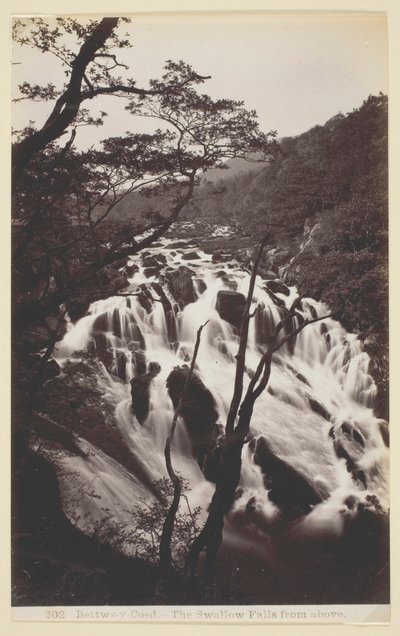 Bettw-s-y Coed, Les chutes Swallow vues d